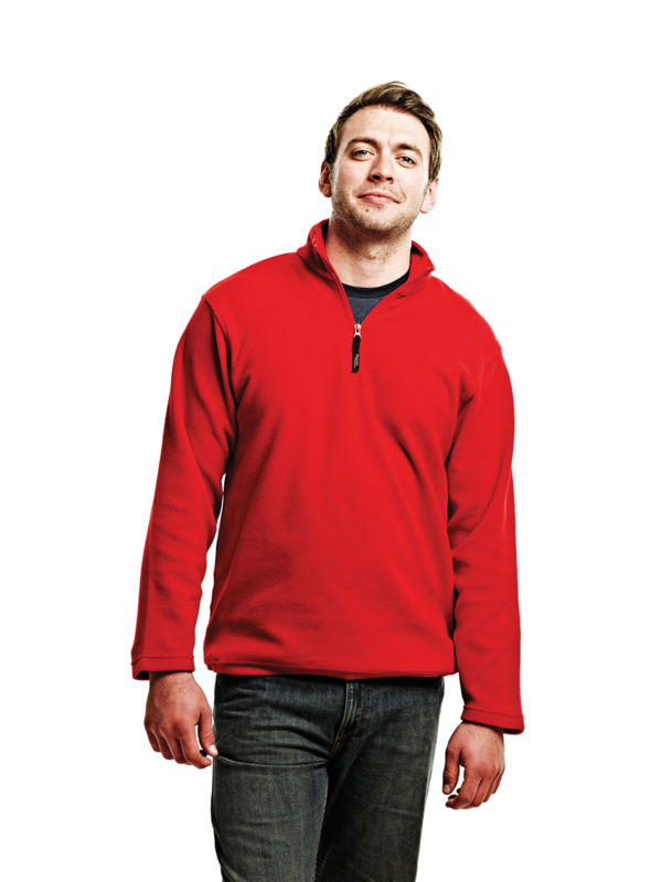 Jootto | Sweatshirt polaire personnalisé pour homme Rouge 1