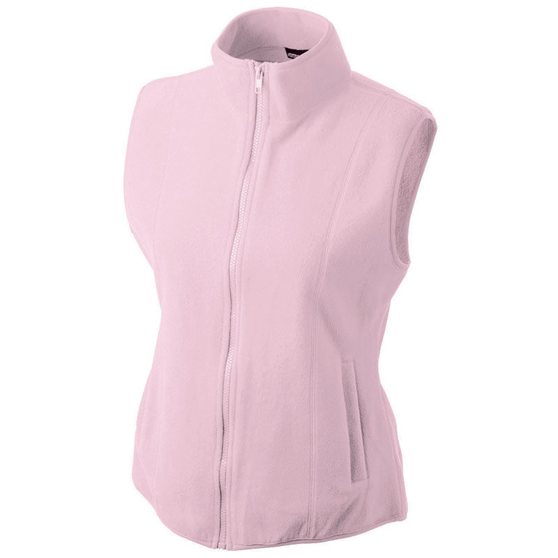 Jalla | Bodywarmer polaire personnalisé pour femme Rose clair