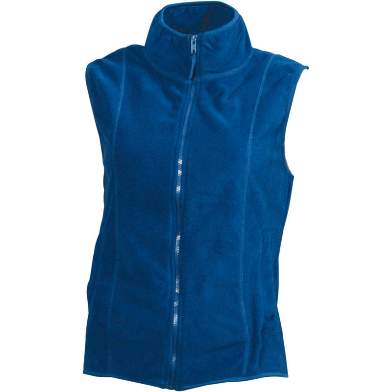 Jalla | Bodywarmer polaire personnalisé pour femme Royal