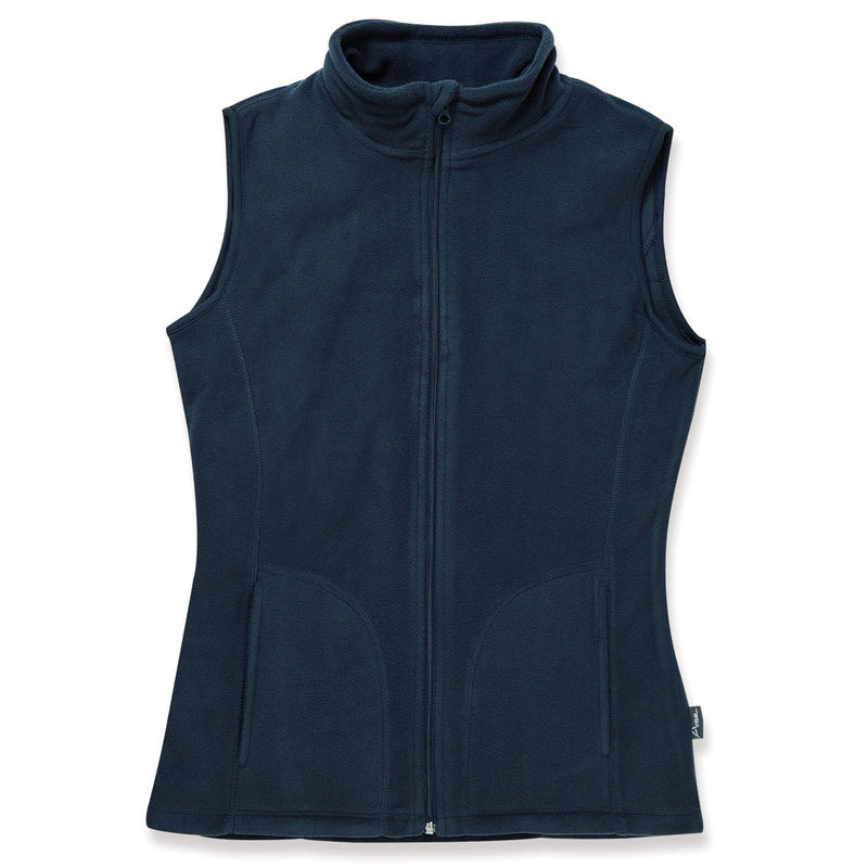 Nuni | Bodywarmer polaire publicitaire pour femme Bleu 1