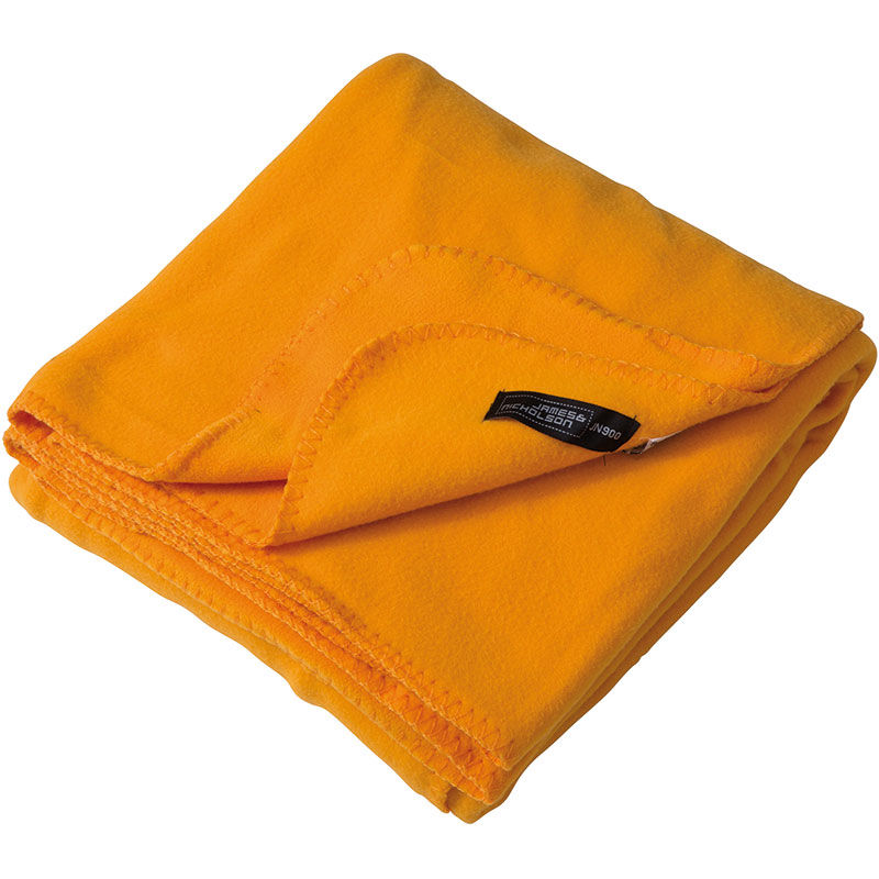 Latu | Plaid polaire publicitaire Orange