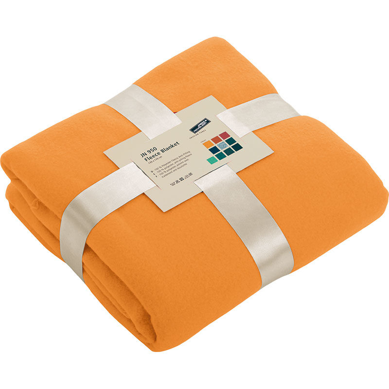 Vomu | Plaid polaire personnalisé Orange