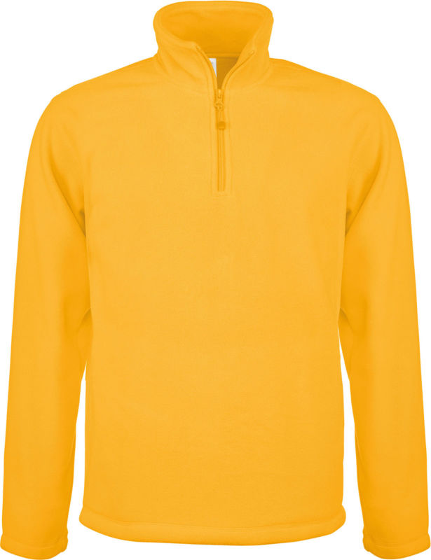 Tuwa | Sweatshirt polaire publicitaire pour homme Jaune