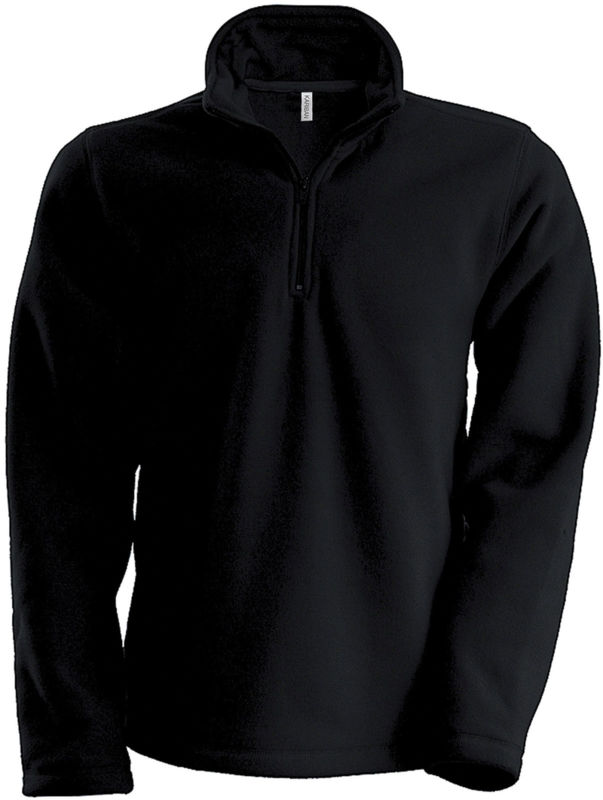 Tuwa | Sweatshirt polaire publicitaire pour homme Noir