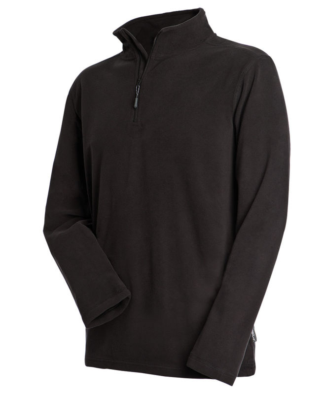 Yoowo | Sweatshirt polaire publicitaire pour homme Noir 1