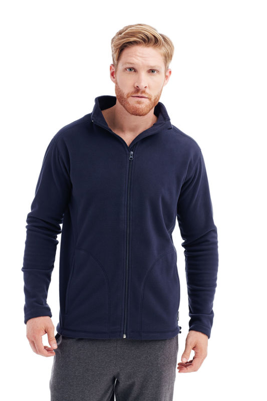 Active Men | Veste polaire publicitaire pour homme Bleu 1