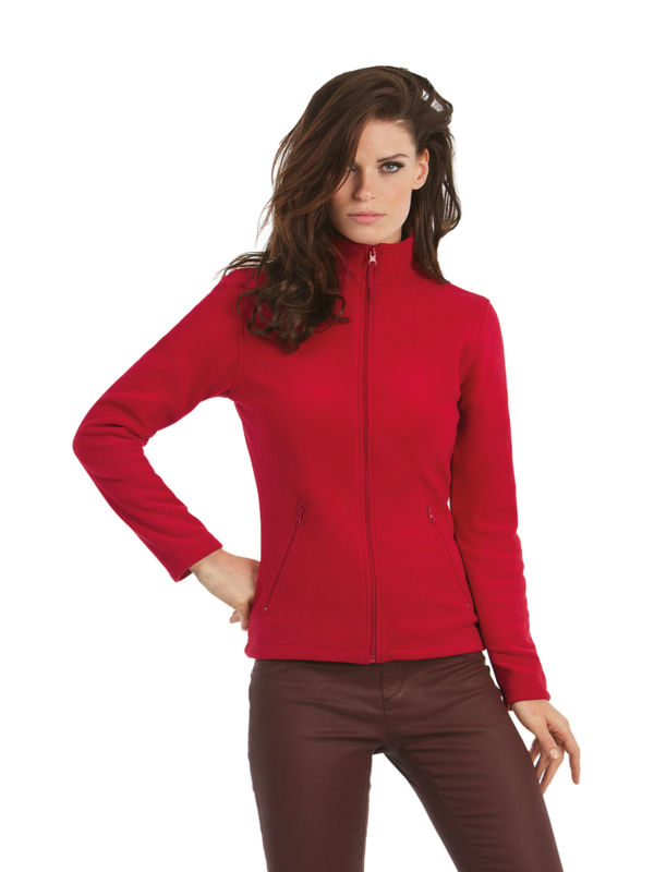 Duzy | Veste polaire publicitaire pour femme Rouge 1