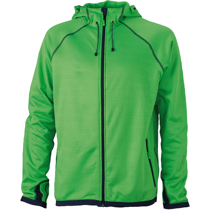 Fobu | Veste polaire publicitaire pour homme Vert Marine