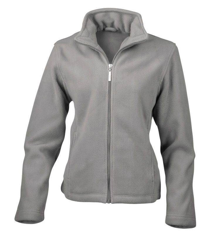 Fooxe | Veste polaire personnalisée pour femme Gris 1