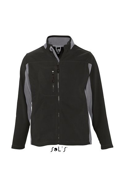 Gessu | Veste polaire publicitaire pour homme Noir