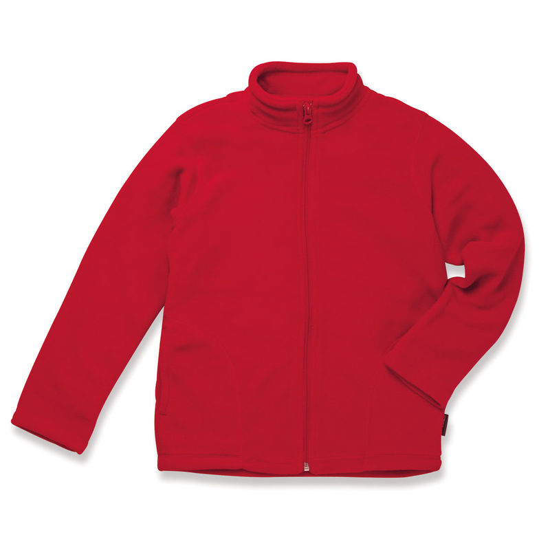 Herri | Veste polaire publicitaire pour enfant Rouge 1