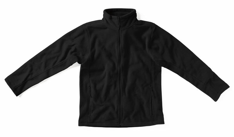 Kids' Full Zip | Veste polaire personnalisée pour homme Noir 1