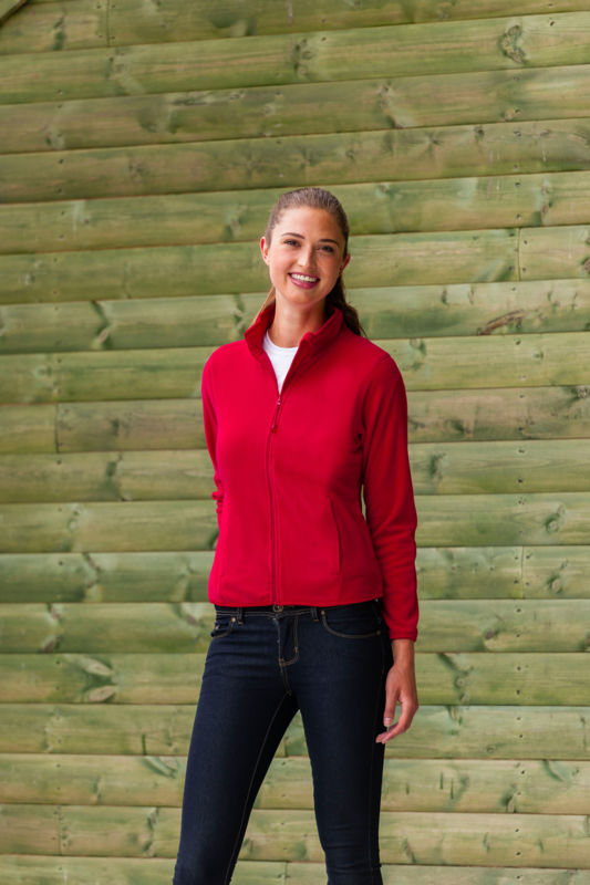 Ledoo | Veste polaire publicitaire pour femme Rouge 1