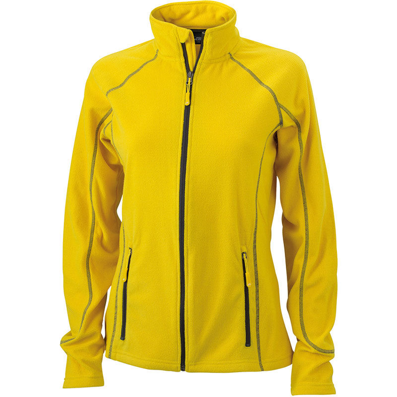 Mytto | Veste polaire personnalisée pour femme Jaune Carbone