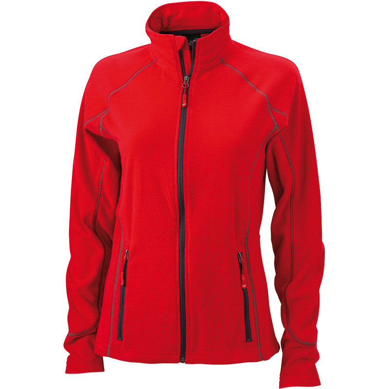 Mytto | Veste polaire personnalisée pour femme Rouge Carbone