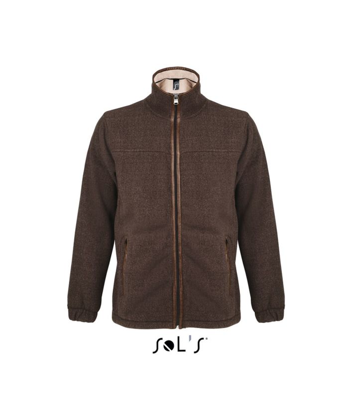 Nepal | Veste polaire publicitaire pour homme Marron