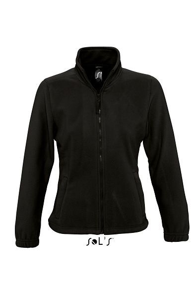 North | Veste polaire publicitaire pour femme Noir