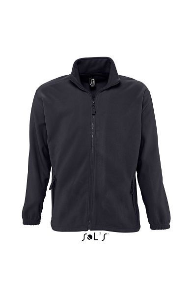 North | Veste polaire publicitaire pour homme Anthracite