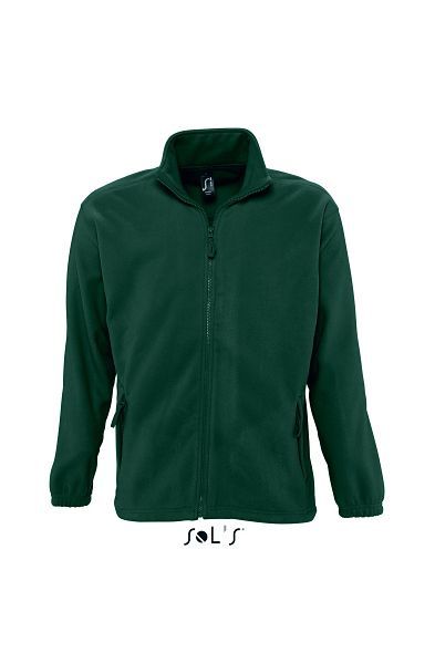 North | Veste polaire publicitaire pour homme Vert Sapin