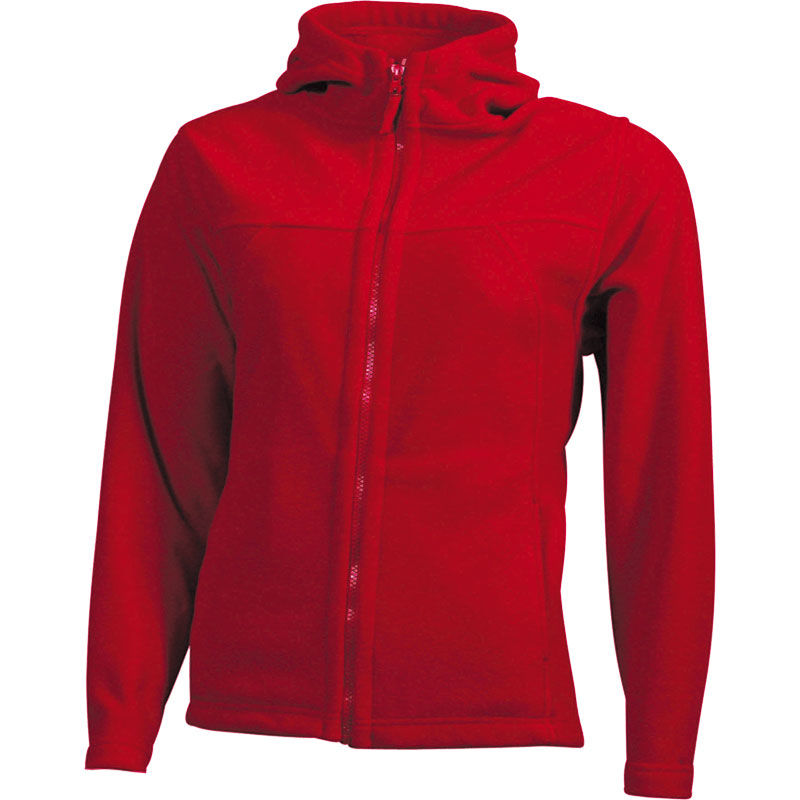 Rure | Veste polaire publicitaire pour femme Rouge