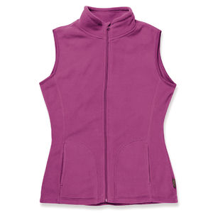 Nuni | Bodywarmer polaire publicitaire pour femme Rose 2