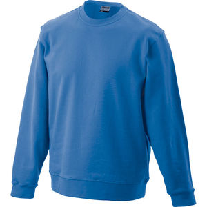Sweat-shirt publicitaire uni homme     Bleu