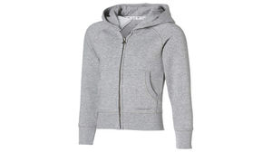 Sweater personnalise full zip confortable    Gris