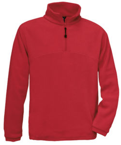 Fyto | Sweatshirt polaire publicitaire pour homme Rouge 1