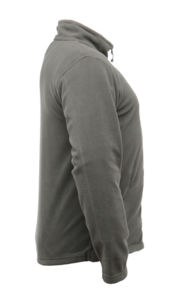 Mine | Sweatshirt polaire publicitaire pour homme Gris Phoque Gris Smokey 3