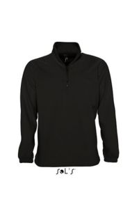 Ness | Sweatshirt polaire personnalisé pour homme Noir