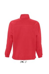 Ness | Sweatshirt polaire personnalisé pour homme Rouge 2