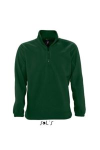 Ness | Sweatshirt polaire personnalisé pour homme Vert Sapin