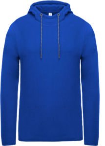 Sizoo | Sweatshirt polaire publicitaire pour homme Bleu royal 1