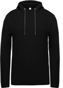Sizoo | Sweatshirt polaire publicitaire pour homme Noir 1