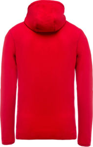 Sizoo | Sweatshirt polaire publicitaire pour homme Rouge