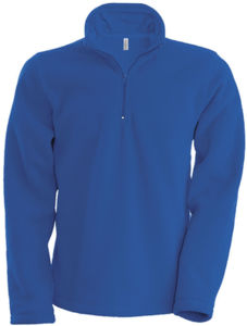 Tuwa | Sweatshirt polaire publicitaire pour homme Bleu royal