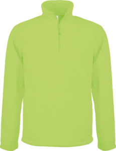 Tuwa | Sweatshirt polaire publicitaire pour homme Lime