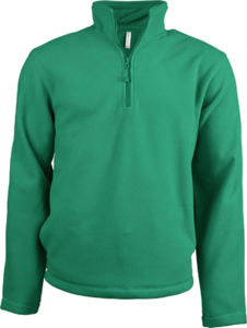 Tuwa | Sweatshirt polaire publicitaire pour homme Vert Kelly