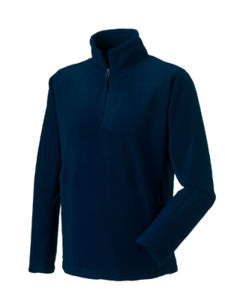 Yama | Sweatshirt polaire publicitaire pour homme Bleu marine 2