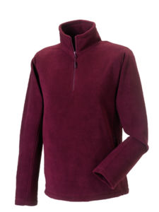 Yama | Sweatshirt polaire publicitaire pour homme Bordeaux 1