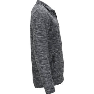 Cysso | Veste polaire personnalisée pour homme Gris mélangé Anthracite 3