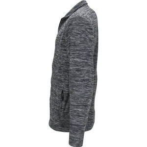 Cysso | Veste polaire personnalisée pour homme Gris mélangé Anthracite 4