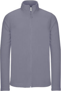 Hoohoo | Veste polaire publicitaire pour homme Gris