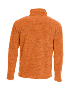 Juweqo | Veste polaire publicitaire pour homme Orange chiné