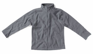 Kids' Full Zip | Veste polaire personnalisée pour homme Gris 3