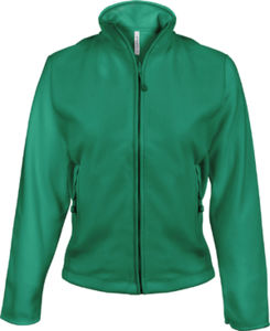 Maureen | Veste polaire publicitaire pour femme Vert Kelly