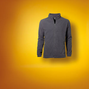 Men'S Full Zip | Veste polaire publicitaire pour homme Gris 1