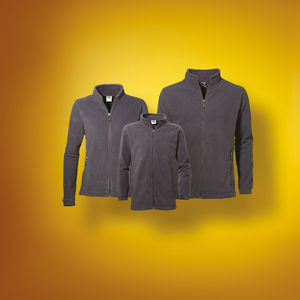 Men'S Full Zip | Veste polaire publicitaire pour homme Gris 4