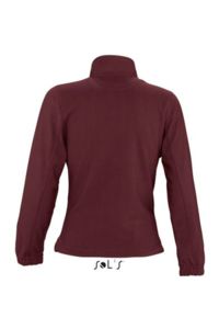 North | Veste polaire publicitaire pour femme Bordeaux 2