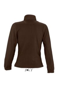 North | Veste polaire publicitaire pour femme Chocolat 2